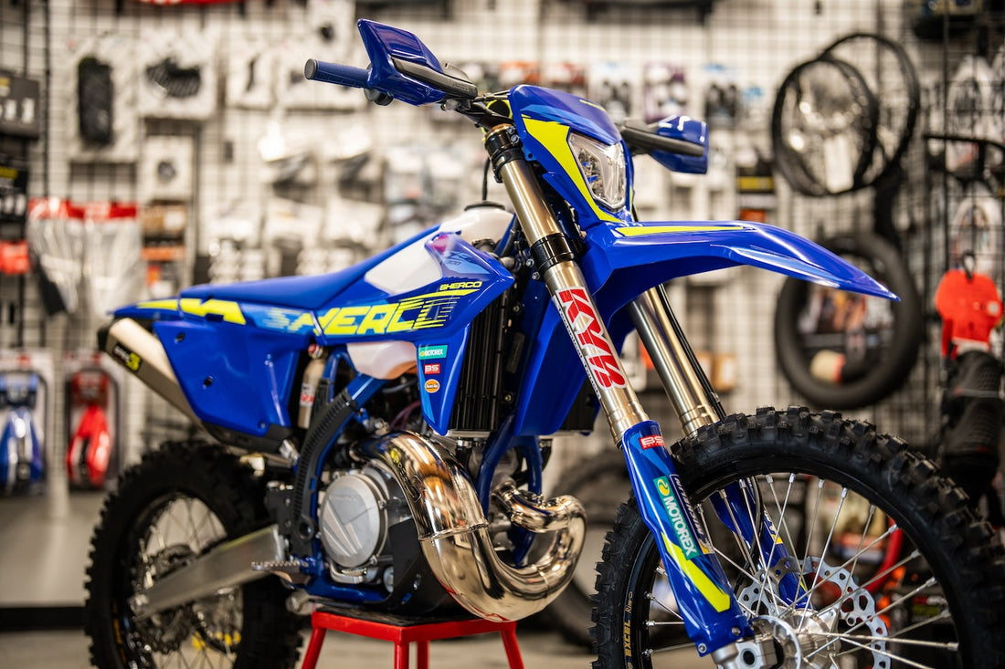 Sherco Dirtbikes, E-Bikes & Riding Gear at GOATS MRC