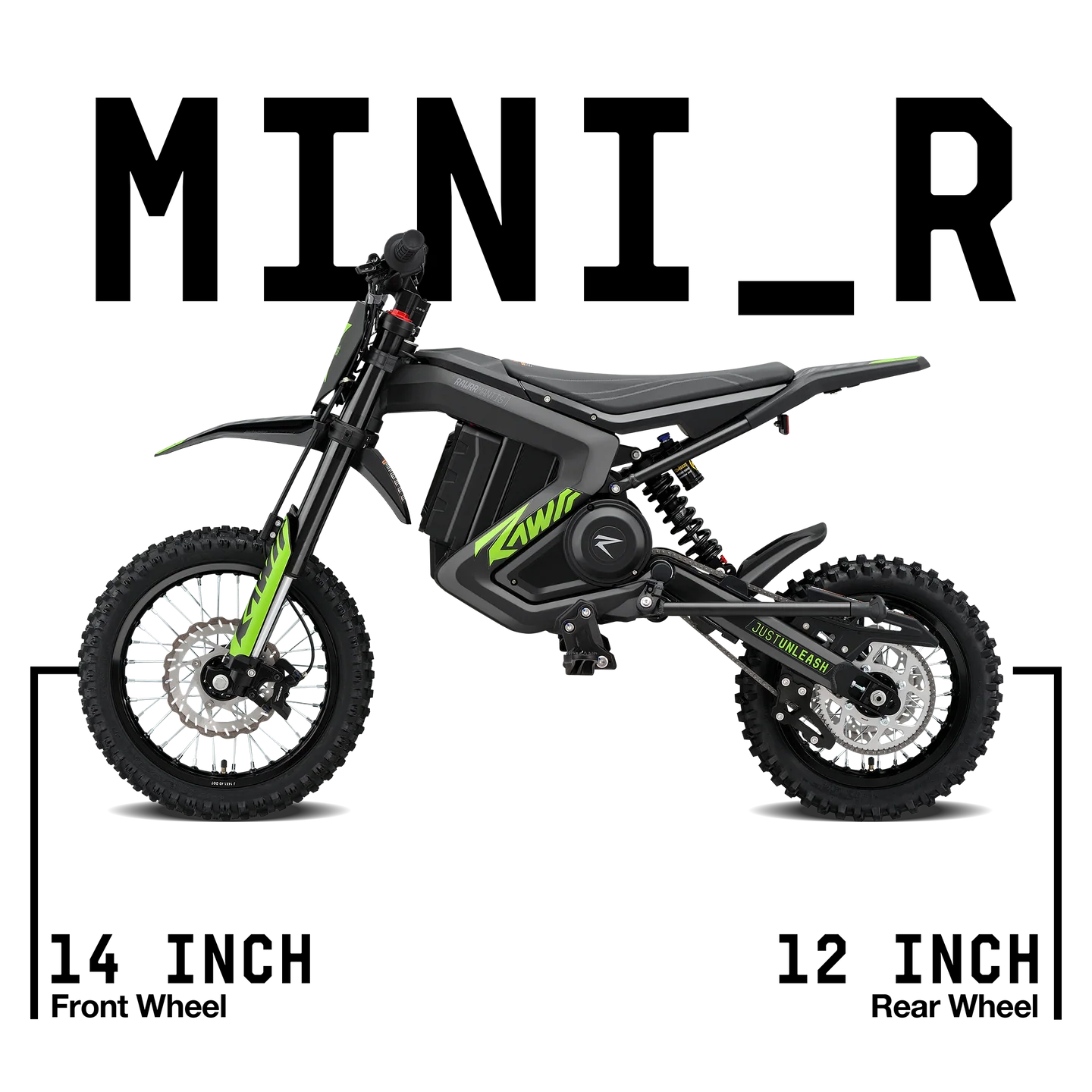 Rawrr Mantis MiniR - 14" Front 12" Rear