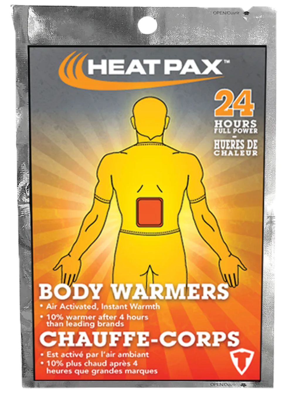 Body Warmer - HEAT PAX 24 Hour Warming Pads
